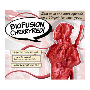 Extrudr Biofusion Cherry Red