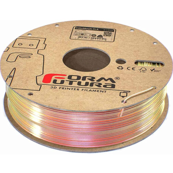 Formfutura High Gloss PLA Color Morph Yellow-Pink