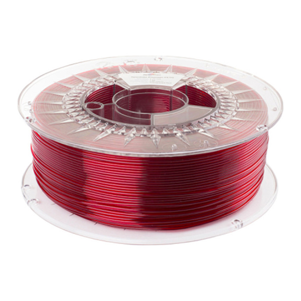 Spectrum Filament PETG Transparent Red