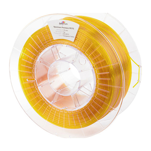 Spectrum Filament PETG Transparent Yellow